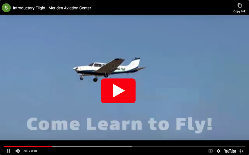 Introductory Flight - Meriden Aviation Center
